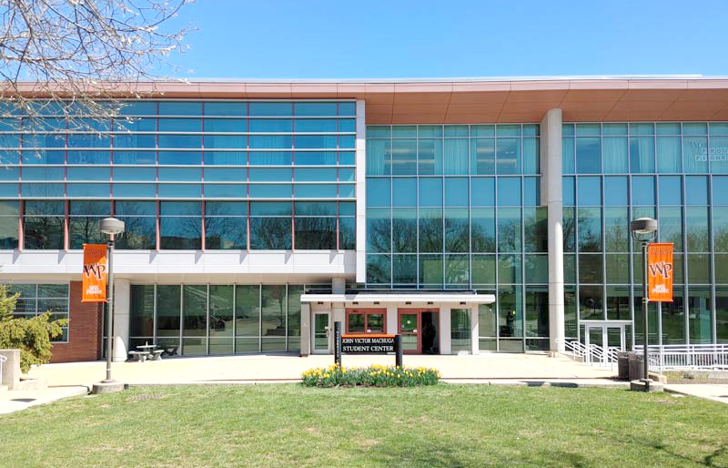 Front of Student Center - Spring